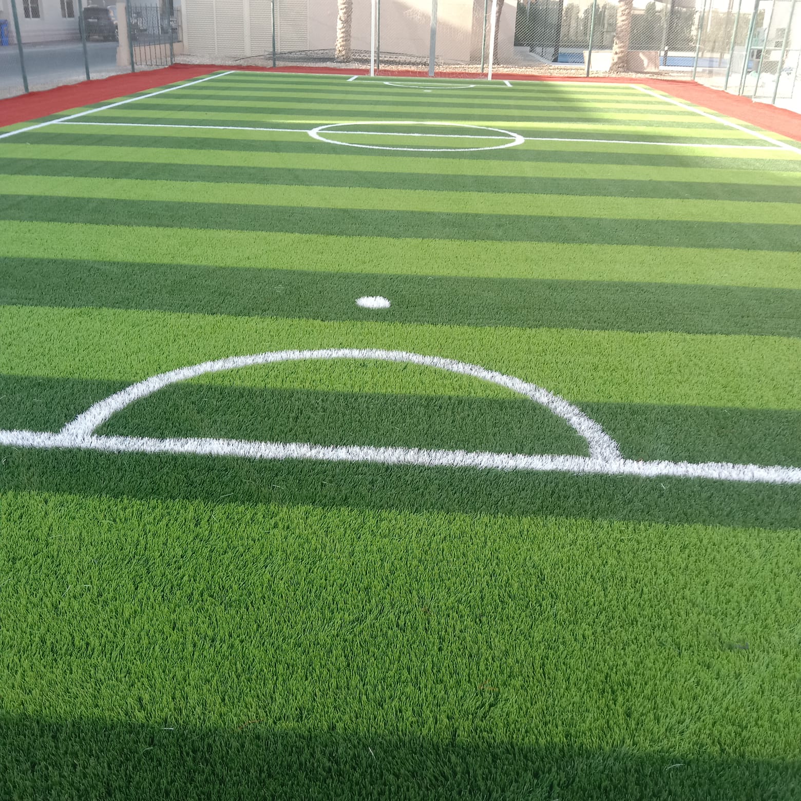 Professional Football Field by TurfVilla Dubai