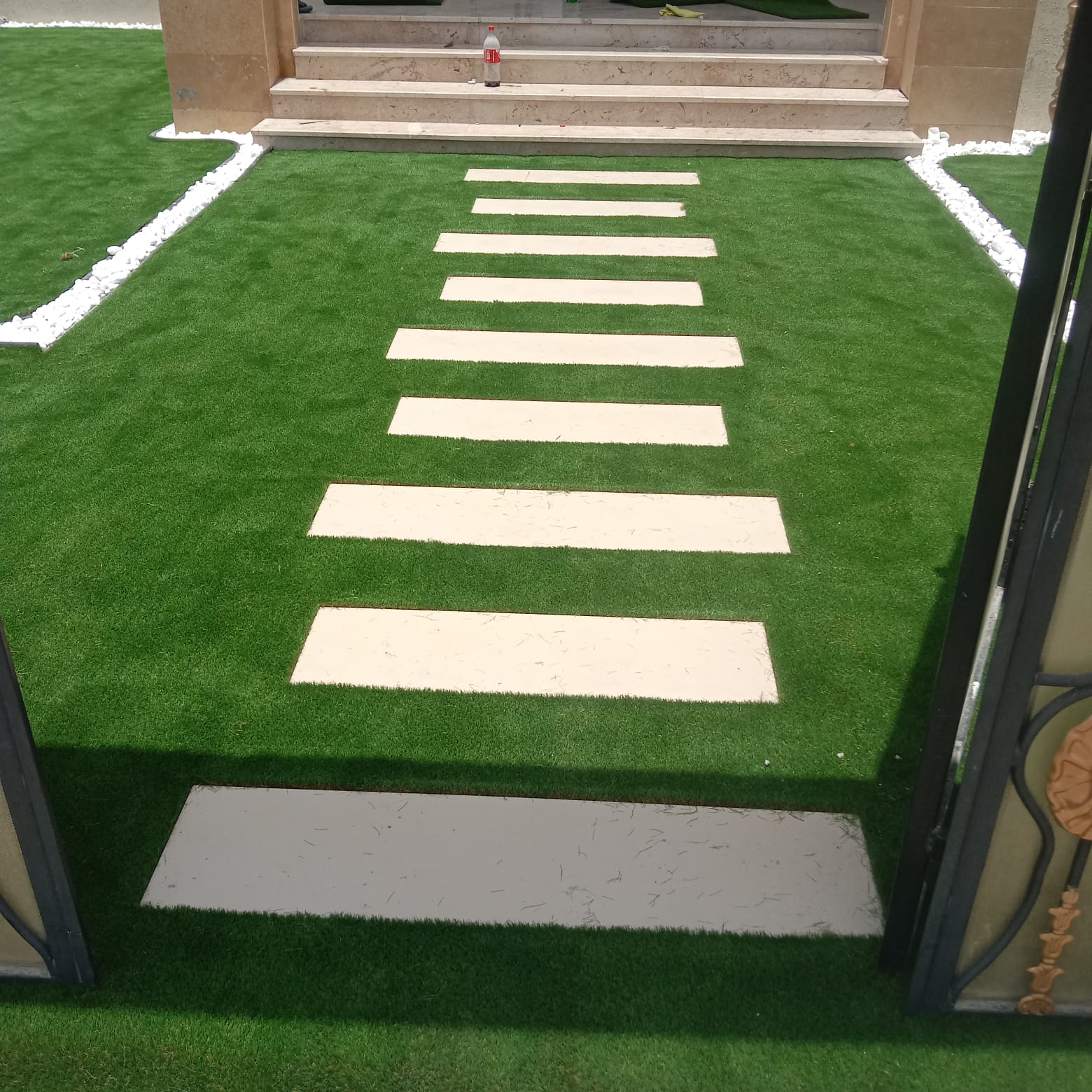 Garden Stepping-Stone Path by TurfVilla Dubai