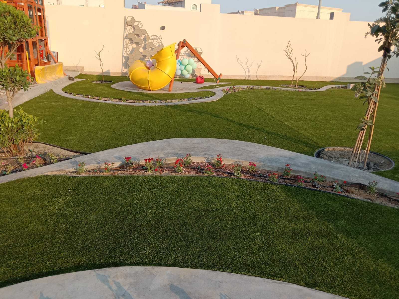Artificial Grass project — Villa Garden