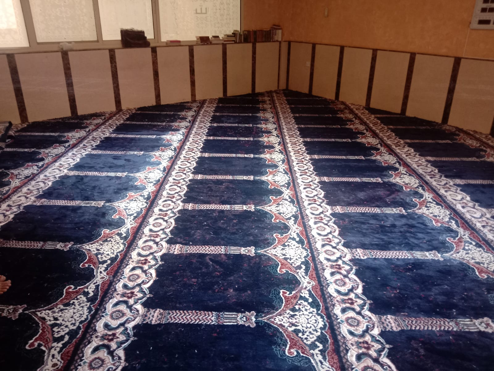 Mosque Carpet Installation by TurfVilla Dubai
