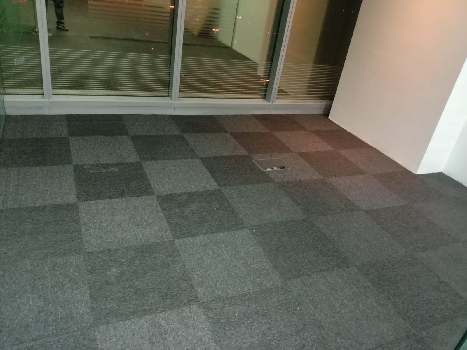 Office Carpet Tile Entry by TurfVilla Dubai