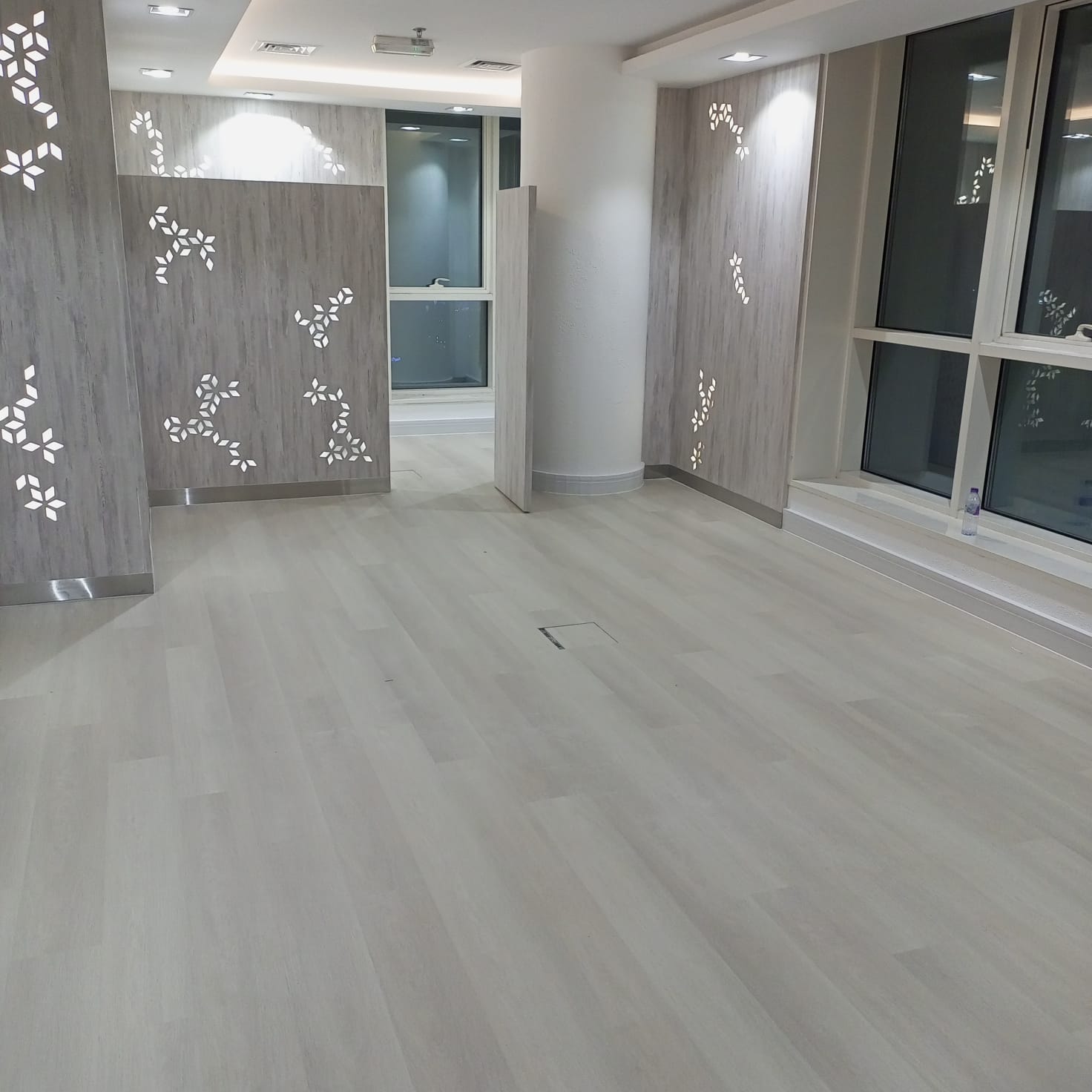 Vinyl Flooring — Modern Gray Interior project by TurfVilla